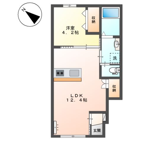 仮)羽生市西スターテラスⅡ・Lの間取り