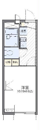 レオパレスアビイ　ロードの間取り