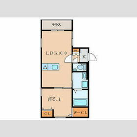 パセオプレジールの間取り