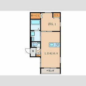 パセオプレジールの間取り