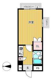 シャルマン蒲生の間取り