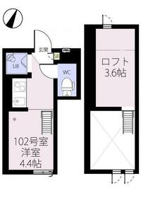 RIZEST 初台の間取り