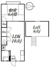 中央ビル塚田の間取り