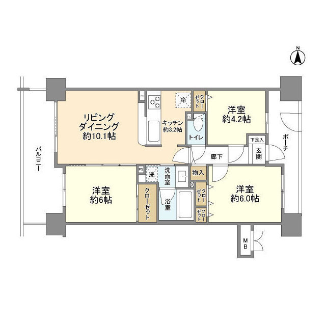 ブラウトリエの間取り