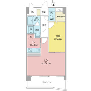 リンデンバウムJ3の間取り