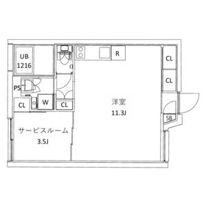 CITY WALK新江古田の間取り