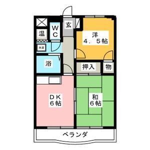 アピエス3の間取り