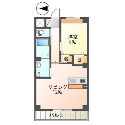 エスポワールせんげん台の間取り