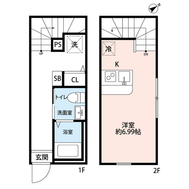 S-harbar Lagoon上永谷の間取り