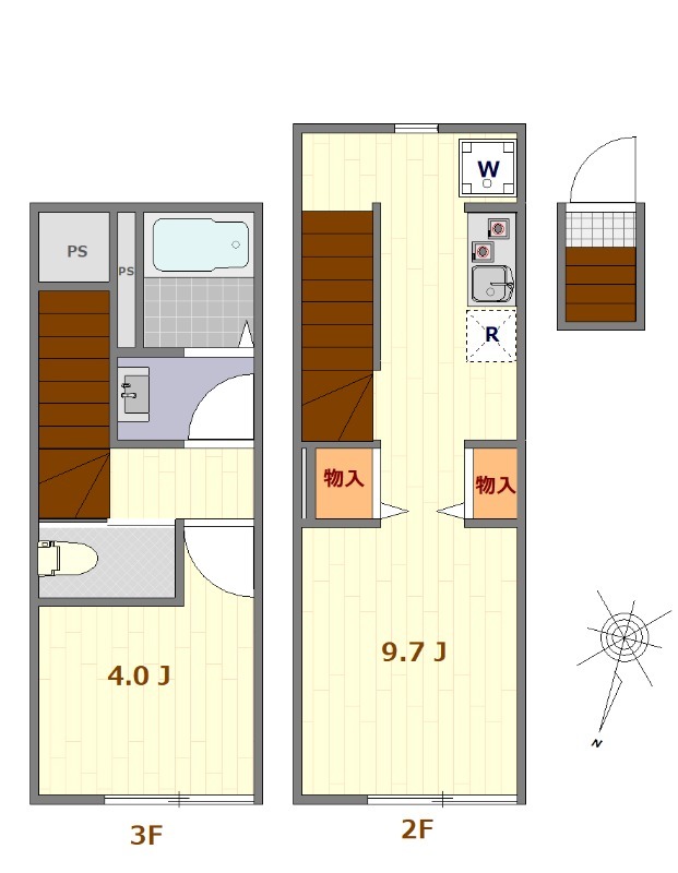 マーレ西巣鴨の間取り