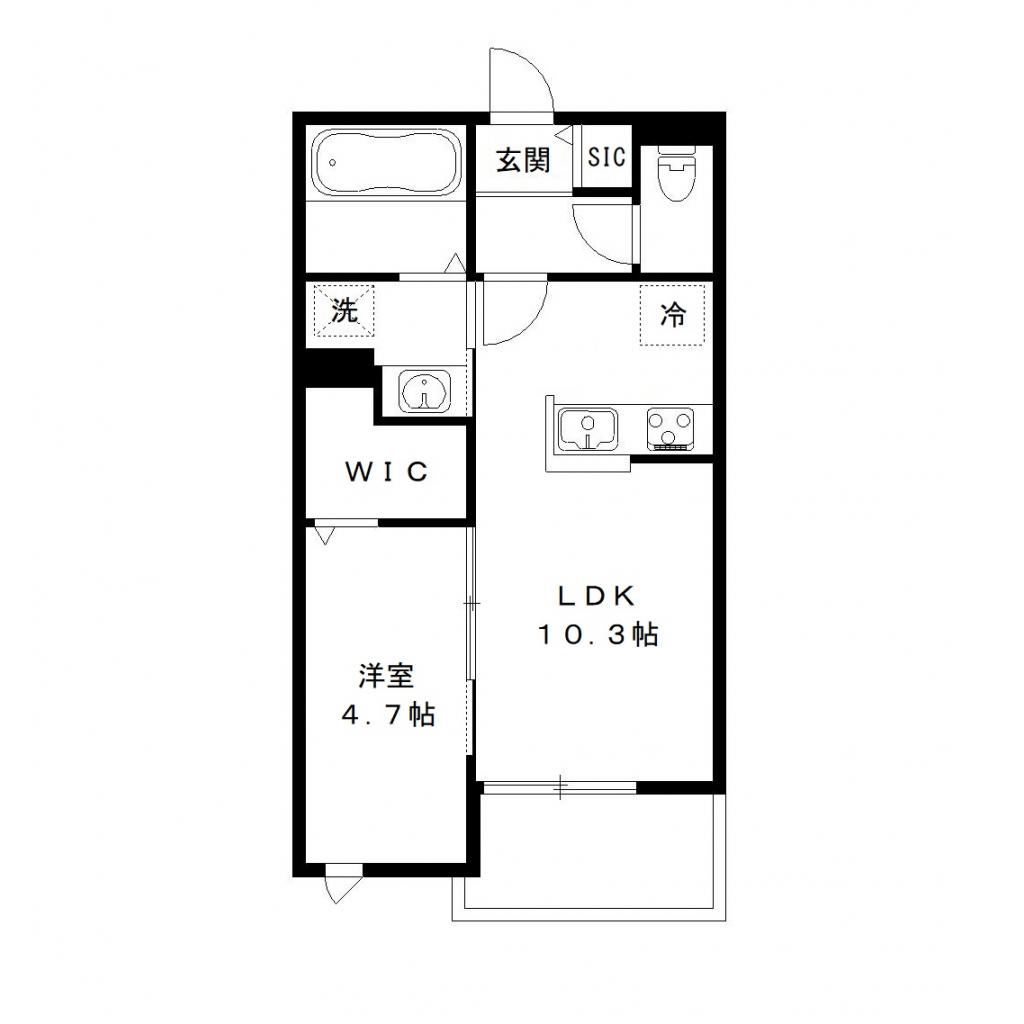 den douce デンドゥースの間取り