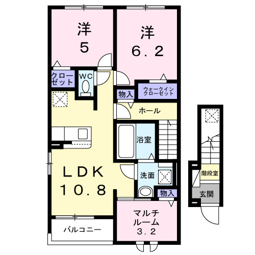 アンソレイユもみじ山の間取り