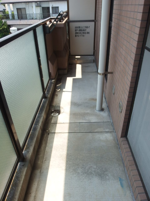 9/24 バルコニー