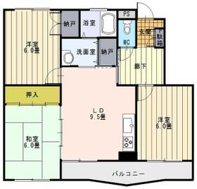 エバーグリーンの間取り