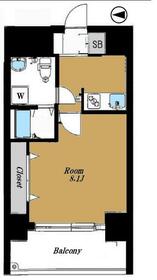 ステージファースト慶應三田の間取り