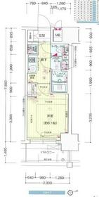 プレサンス新大阪ザ・シティの間取り