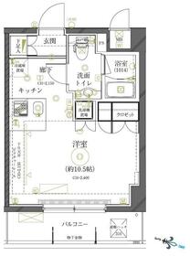 クレイシア世田谷船橋の間取り