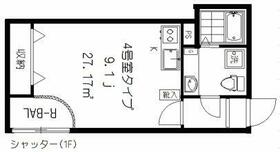 フォセット上北沢の間取り