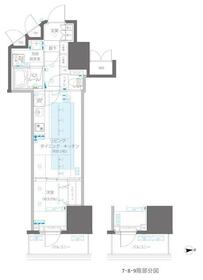ZOOM信濃町の間取り