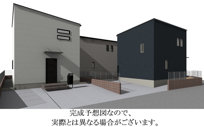 (仮称)あきる野市平沢　戸建貸家　C棟の外観