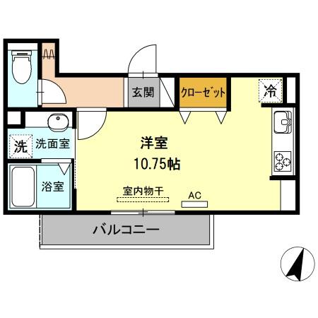 メルベーユの間取り