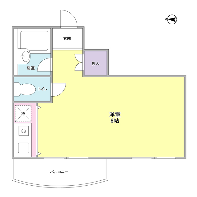 ヴィエント目白の間取り