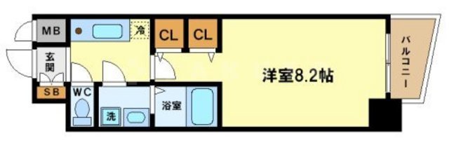 サムティ中之島WESTの間取り