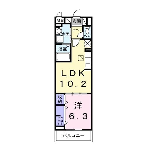 ベル ファミーレの間取り