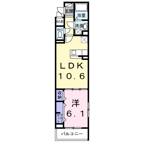 ベル ファミーレの間取り
