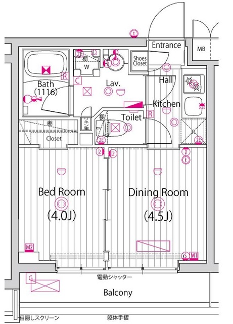 ガーラ練馬グランドステージの間取り