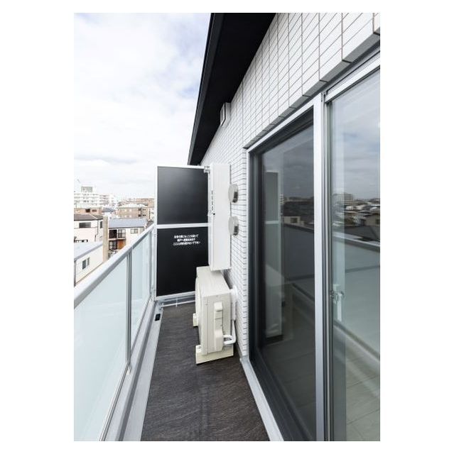 8/13 バルコニー