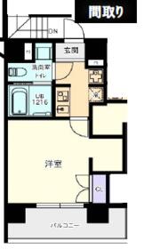 プラティーク日本橋水天宮の間取り