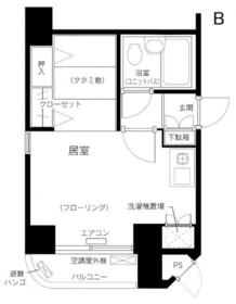 メインステージ江戸川橋の間取り