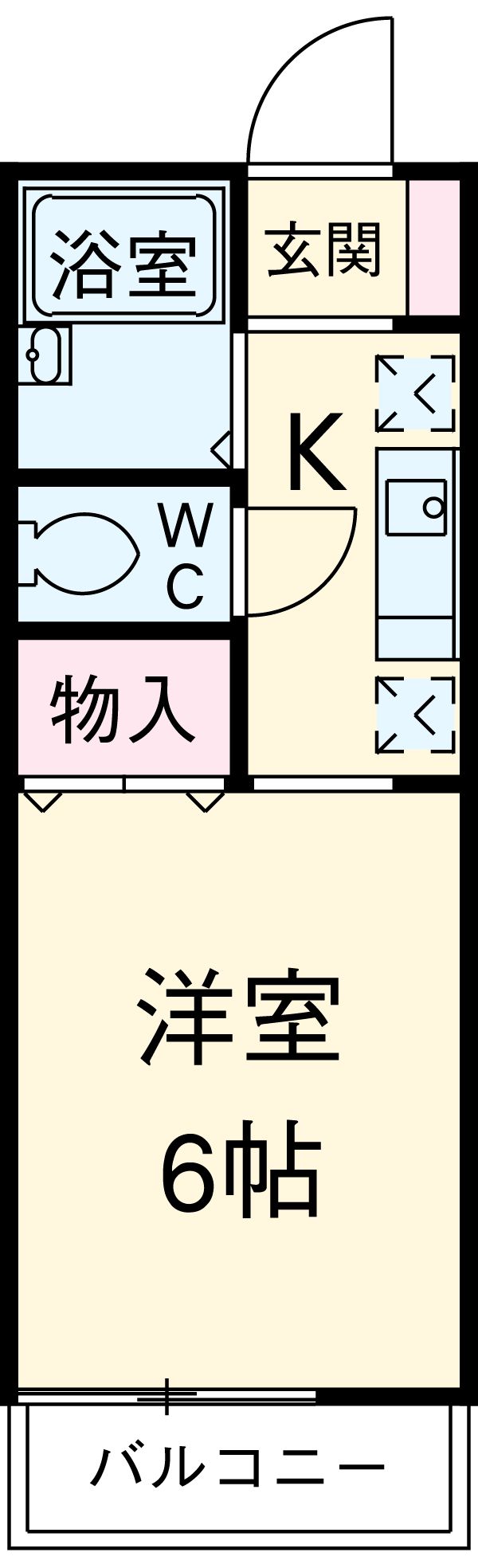 メゾンクアトロの間取り