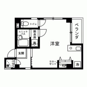 Villa Kougetsu(ヴィラコウゲツ)の間取り