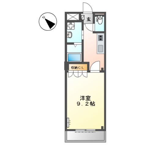 リバティ長篠の間取り