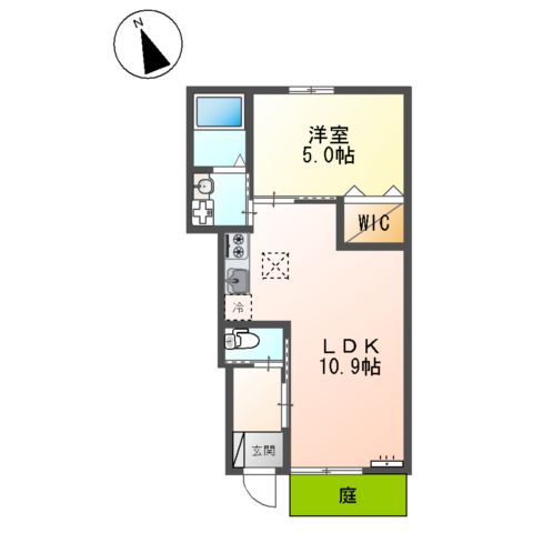 (仮称)吹田市清和園町新築アパートの間取り