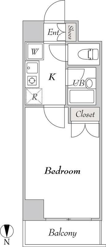 BluRock秋葉原の間取り