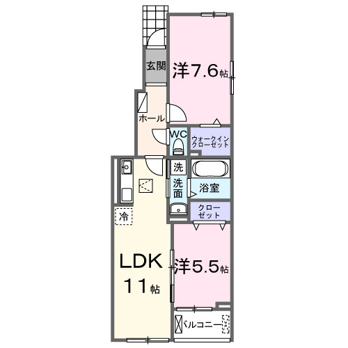 ブリッサ パラシオの間取り