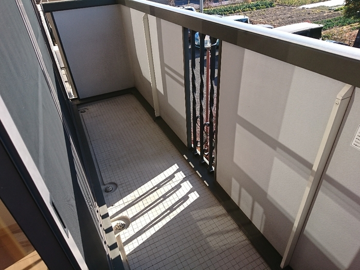 12/17 バルコニー