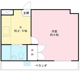 サンライト堀越の間取り