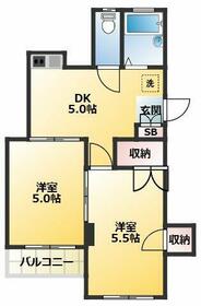 タナカハイツの間取り