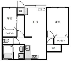 本牧町1丁目アパートの間取り