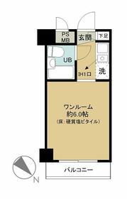 ペガサスマンション千束の間取り