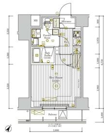 ミライズ新小岩マーロの間取り