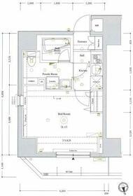 ＡＸＡＳ神楽坂Ｓｔａ．・605号室の間取り