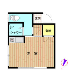 ヨシダ アパートの間取り