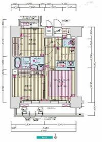 プレサンスTHE新栄の間取り