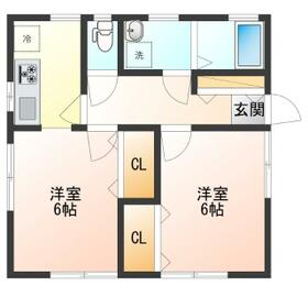 烏山住宅の間取り