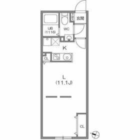 ZESTY駒沢大学Ⅱの間取り